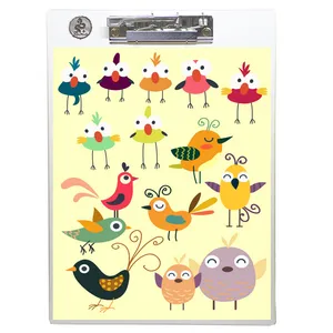 تخته شاسی طه چوب مدل Birds 010 سایز A4