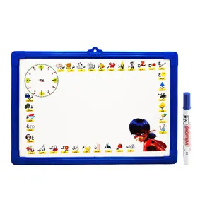  تخته وایت برد مدل دختر کفش دوزک سایز 24×34 سانتی متر به همراه ماژیک 