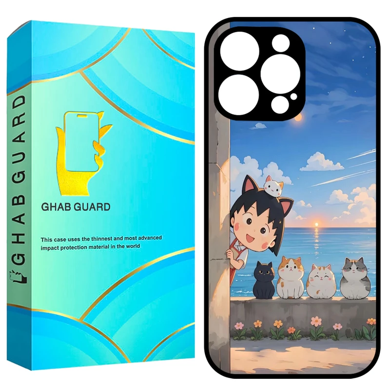 کاور قاب گارد طرح انیمه مدل GCHP16P مناسب برای گوشی موبایل اپل iPhone 16 Pro