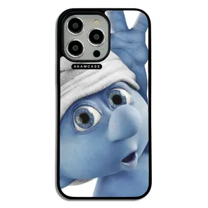 AKAM AMC-WA14PROMAX-SMURFS-2 Cover For Apple iPhone 14 Pro Max