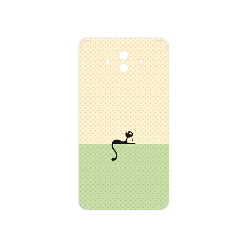 برچسب پوششی ماهوت مدل Minimal Internet Cat Icon مناسب برای گوشی موبایل هوآوی Mate 10