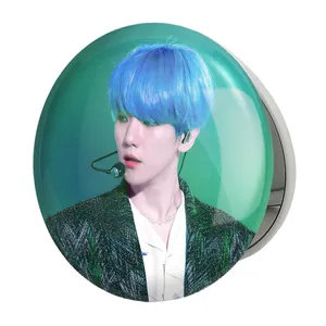 آینه جیبی خندالو طرح بکهیون گروه اکسو EXO مدل تاشو کد 13605 