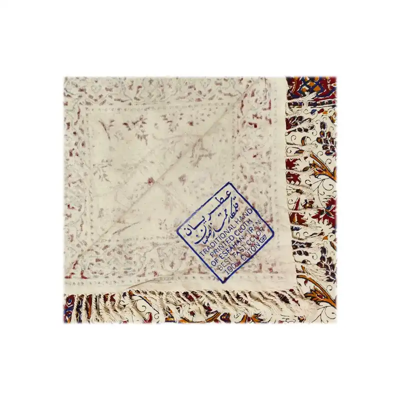 روميزي قلمكار عطريان طرح گل انگور كد G440