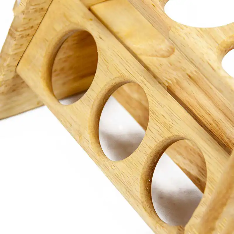 ست جا ادویه 6 پارچه مدل NE  چوبی