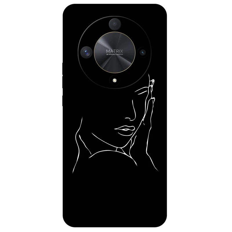 کاور مگافون طرح دخترانه مدل 8153 مناسب برای گوشی موبایل آنر X9B