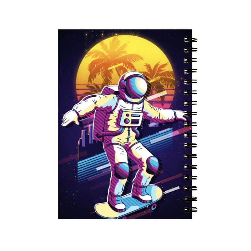 دفتر مشق طرح آدم فضایی کد D-20026