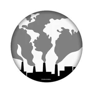 استیکر تزئینی موبایل مدل آلودگی کد 3738