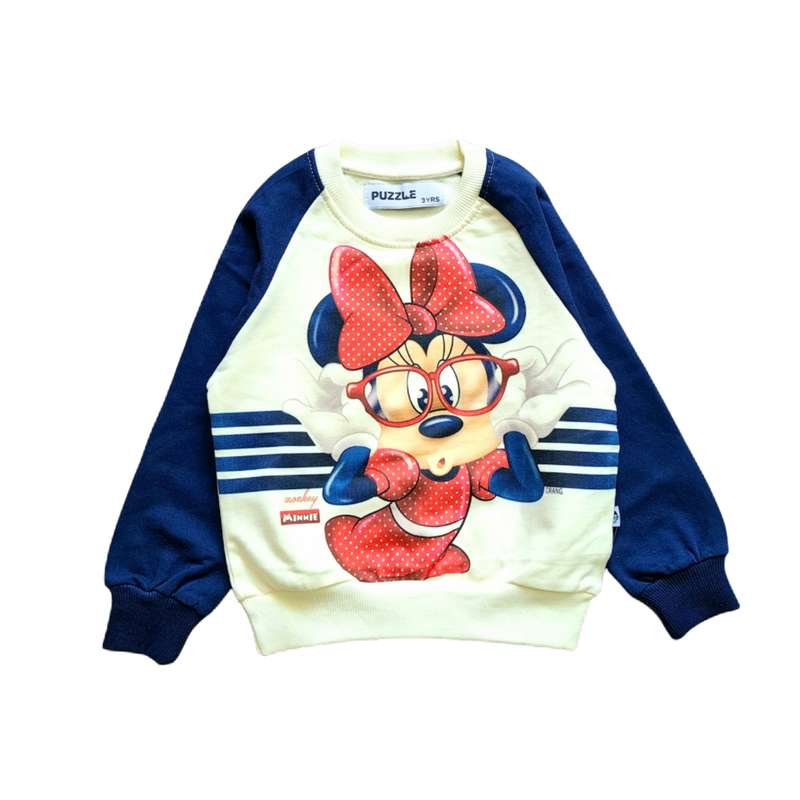 سویشرت دخترانه مدل میکی موس