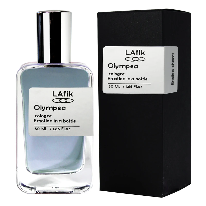 ادوپرفیوم زنانه لافیک مدل المپیا با رایحه گرم و شیرین حجم 50 میلی‌لیتر
