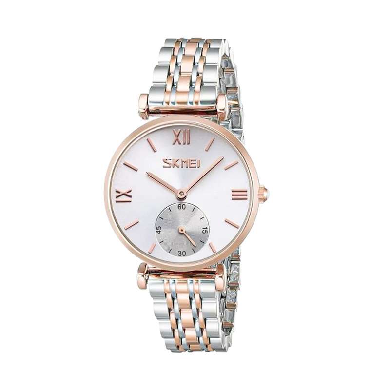 ساعت مچی عقربه ای زنانه اسکمی مدل 9198 زیر ثانیه فعال ساعت مچی عقربه ای زنانه اسکمی مدل 9198 زیر ثانیه فعال