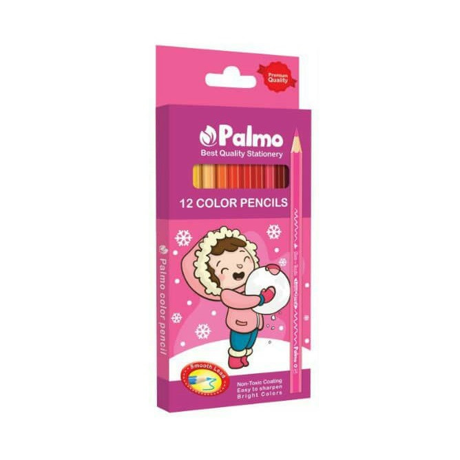مداد رنگی 12 رنگ پالمو کد 7176