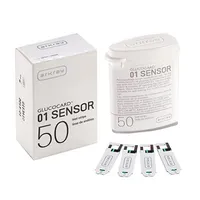 نوار تست قند خون آرکری مدل Glucocard-01 Sensor بسته 50 عددی به همراه سوزن تست قند خون  بسته 100 عددی