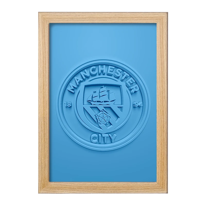 تابلو خندالو مدل باشگاه منچستر سیتی کد 26780