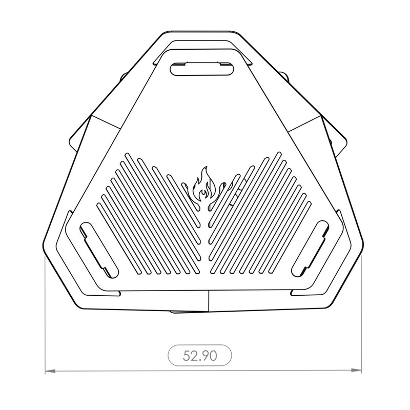 آتشدان مدل M5892-11B