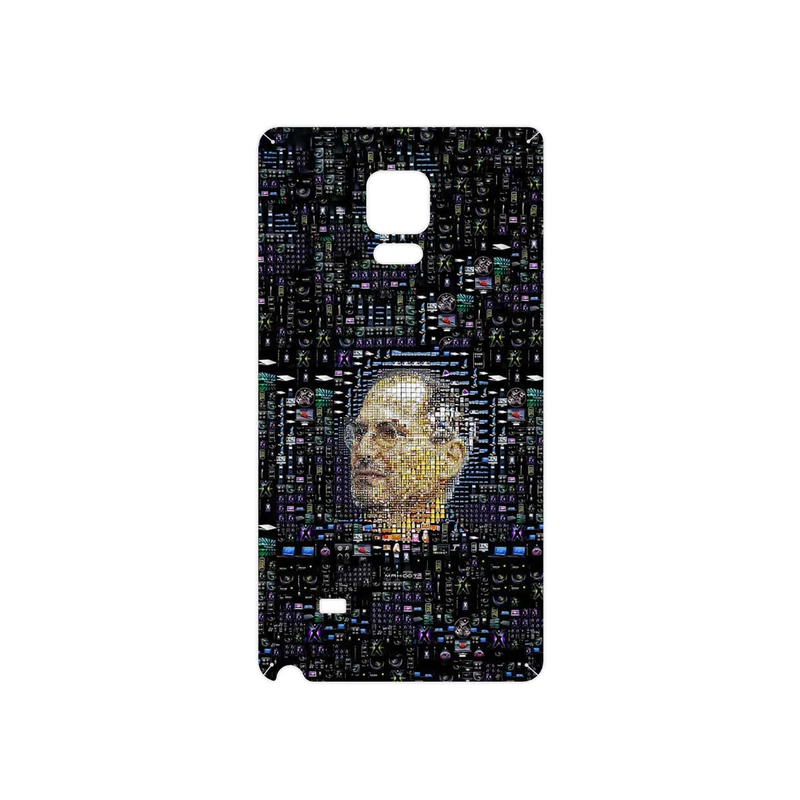 برچسب پوششی ماهوت مدل Collage of Steve Jobs 2 مناسب برای گوشی موبایل سامسونگ Galaxy Note Edge