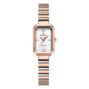 ساعت مچی عقربه‌ای کوارتز زنانه نیوی فورس مدل NF5050RGW