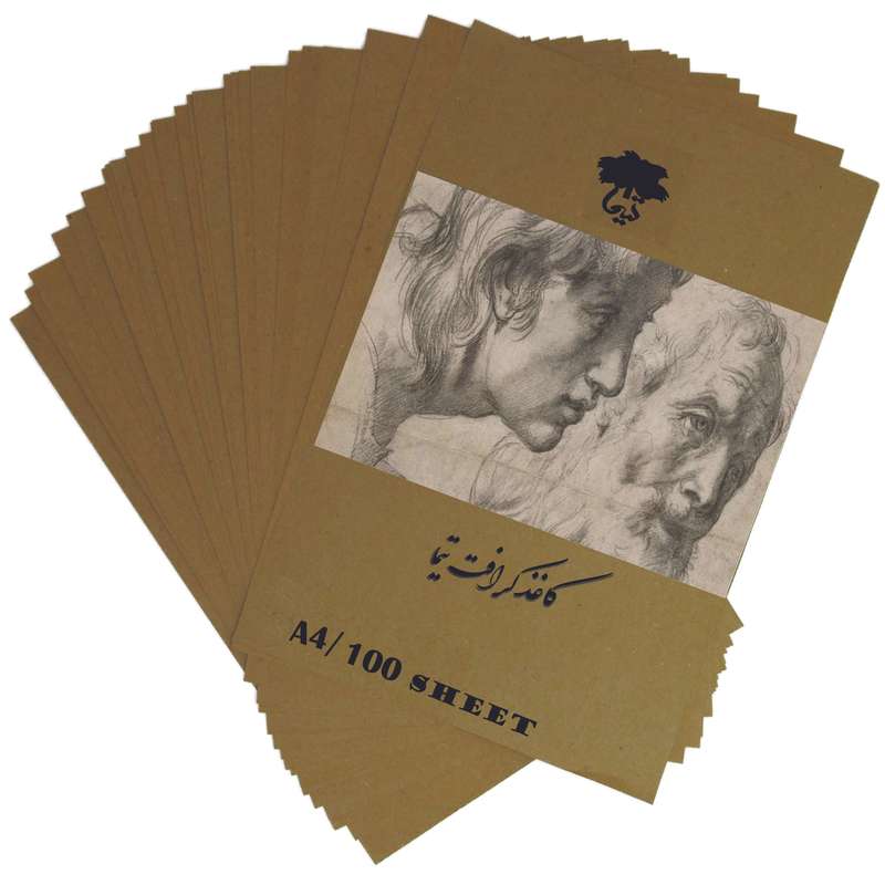 کاغذ کرافت تیما مدل رافائل بسته 100 عددی