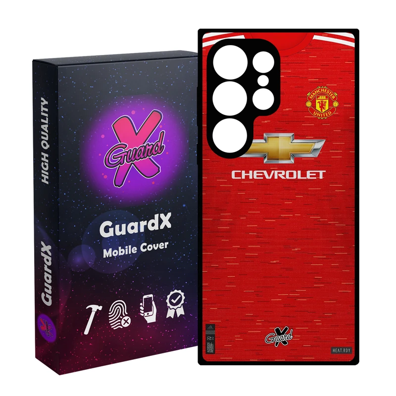 کاور گارد ایکس طرح Manchester United مدل 10248 مناسب برای گوشی موبایل سامسونگ Galaxy S25 Ultra