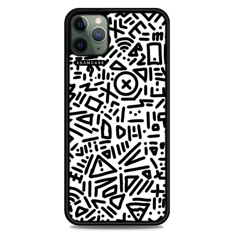 کاور آکام مدل AMC-WA11PROMAX-DOODLE14 مناسب برای گوشی موبایل اپل iPhone 11 Pro Max
