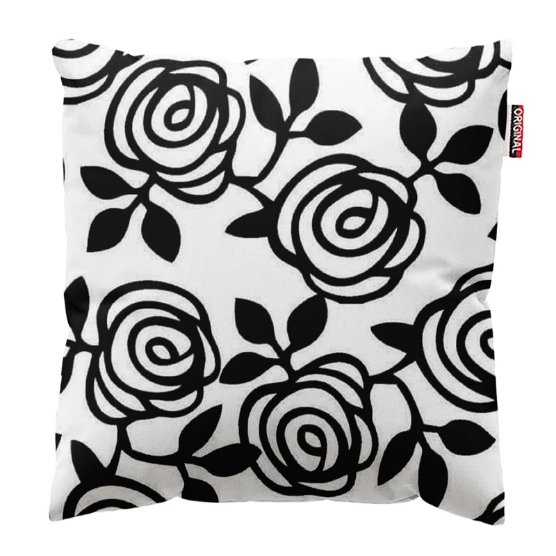 کوسن پاد آفرین طرح گل کد 3752 سایز 30*30 سانتی متر