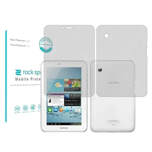 Rockspace model HyMTT screen protector suitable for Samsung Galaxy Tab 2 7.0 P3100 tablet along with tablet back protector