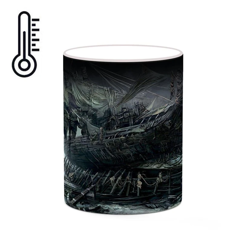 ماگ حرارتی کاکتی مدل بازی ویچر The Witcher 3 Wild Hunt کد mgh31167