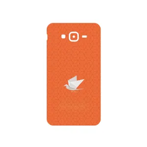 MAHOOT Minimalist origami bird Cover Sticker for Samsung Galaxy J7 Core