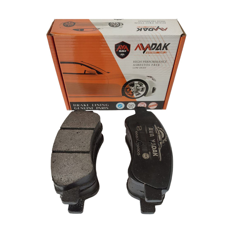 لنت ترمز جلو دیسکی آوا یدک کد 110024 مناسب برای پژو 206 تیپ پنج