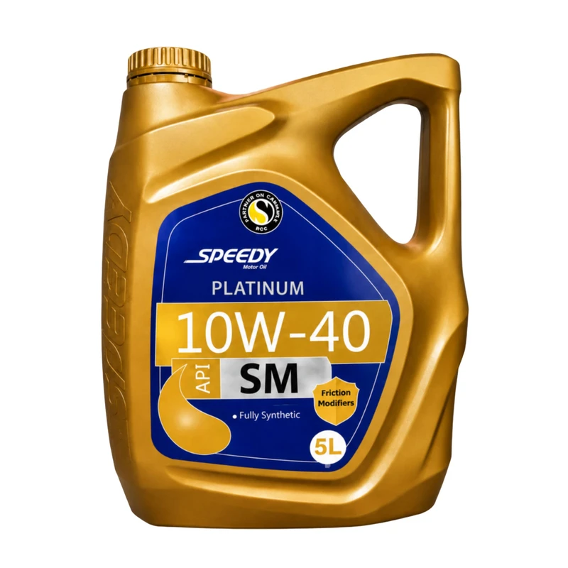 روغن موتور خودرو بنزینی اسپیدی مدل SM 10w40 حجم 5 لیتر