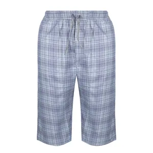 شلوارک مردانه مدل چهارخانه نساجی