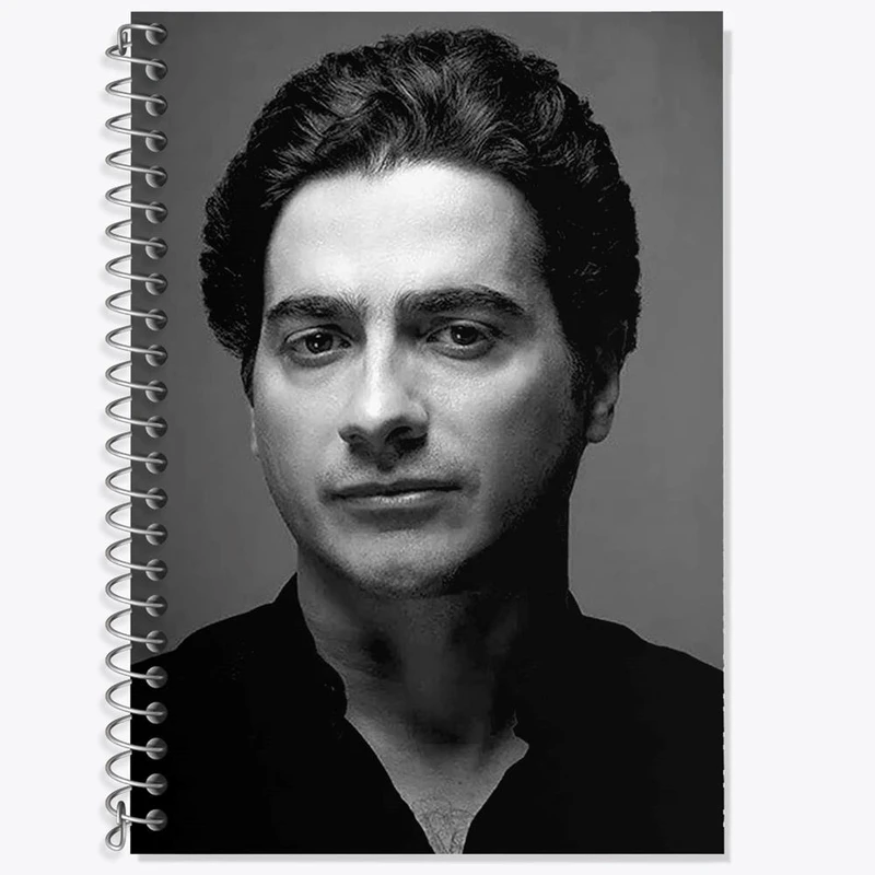 دفتر زبان 50 برگ خندالو مدل سه خط طرح همایون شجریان کد 4027