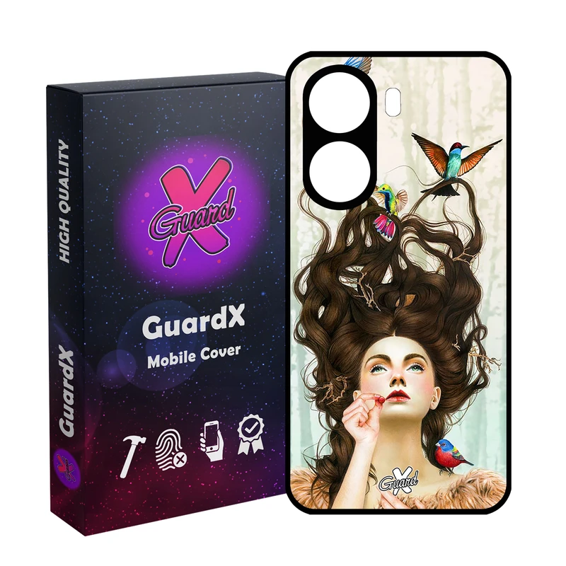 کاور گارد ایکس طرح Girl مدل 10290 مناسب برای گوشی موبایل شیائومی Redmi A5 / Poco C71