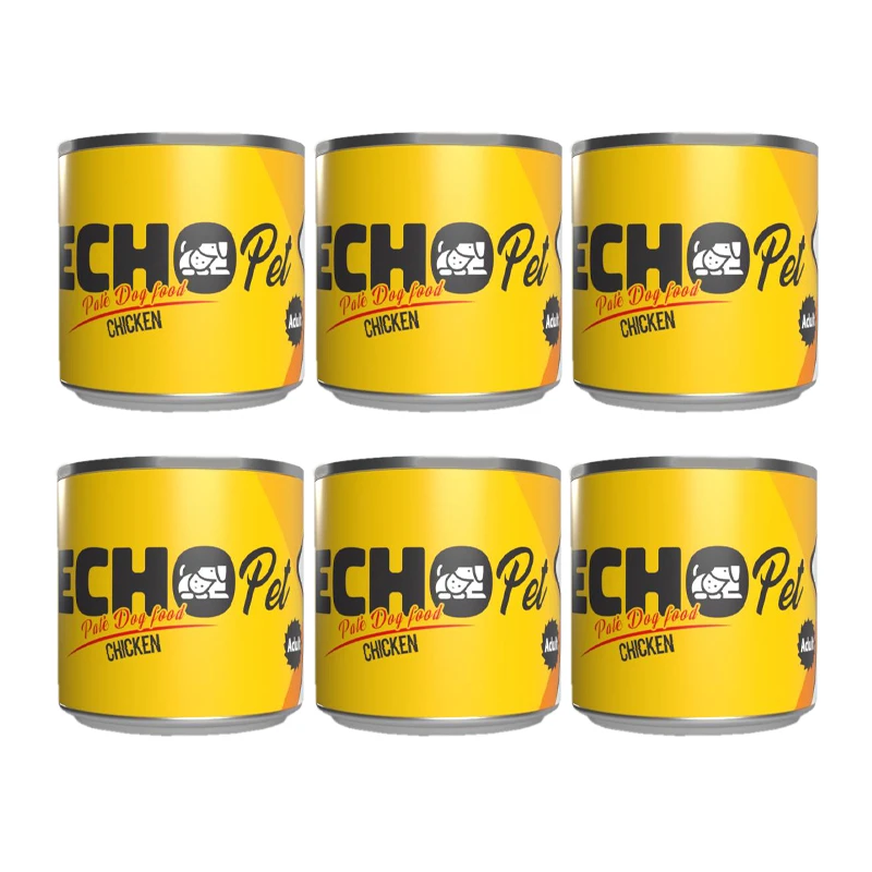 کنسرو سگ اکوپت مدل Chicken وزن 800 گرم بسته 6 عددی
