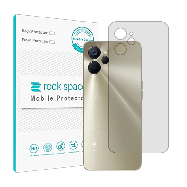 محافظ پشت گوشی شفاف راک اسپیس مدل HyGEL مناسب برای گوشی موبایل ریلمی 9i 5G