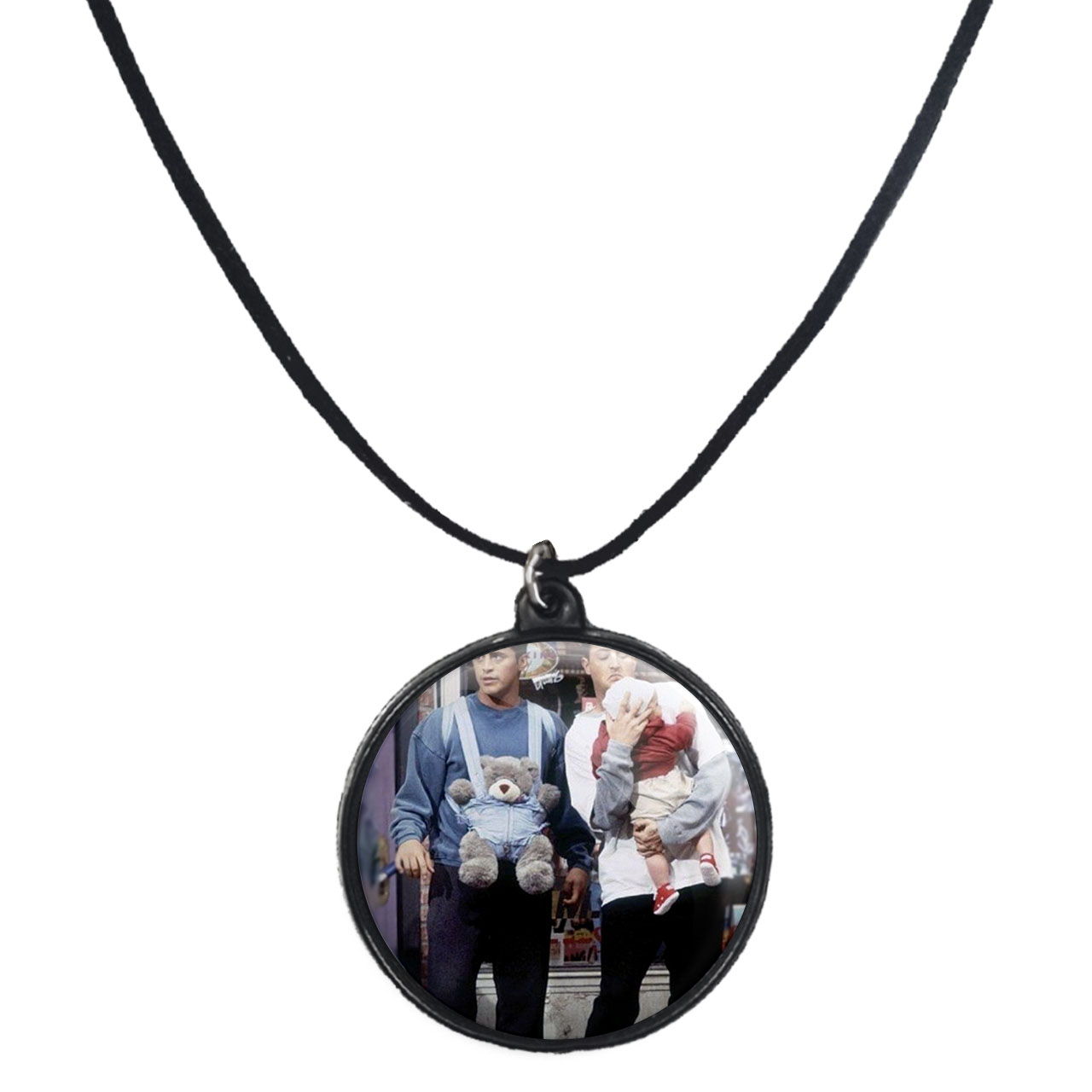 گردنبند پرمانه طرح فرندز کد pmb.18884 مدل دو طرفه