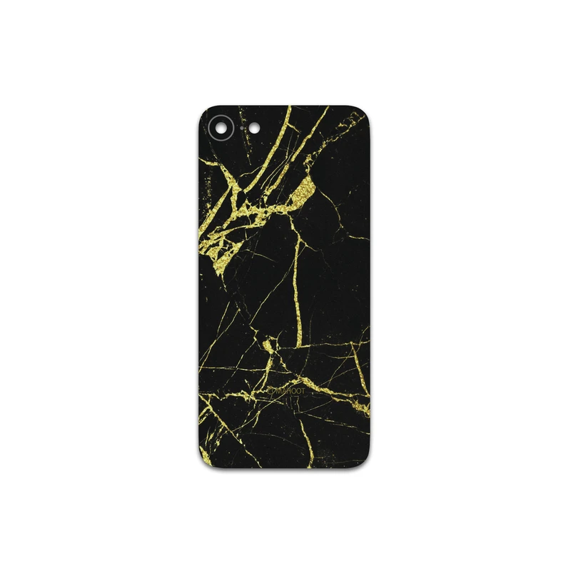برچسب پوششی ماهوت مدل Graphite-Gold-Marble مناسب برای گوشی موبایل اپل iPhone SE 2020