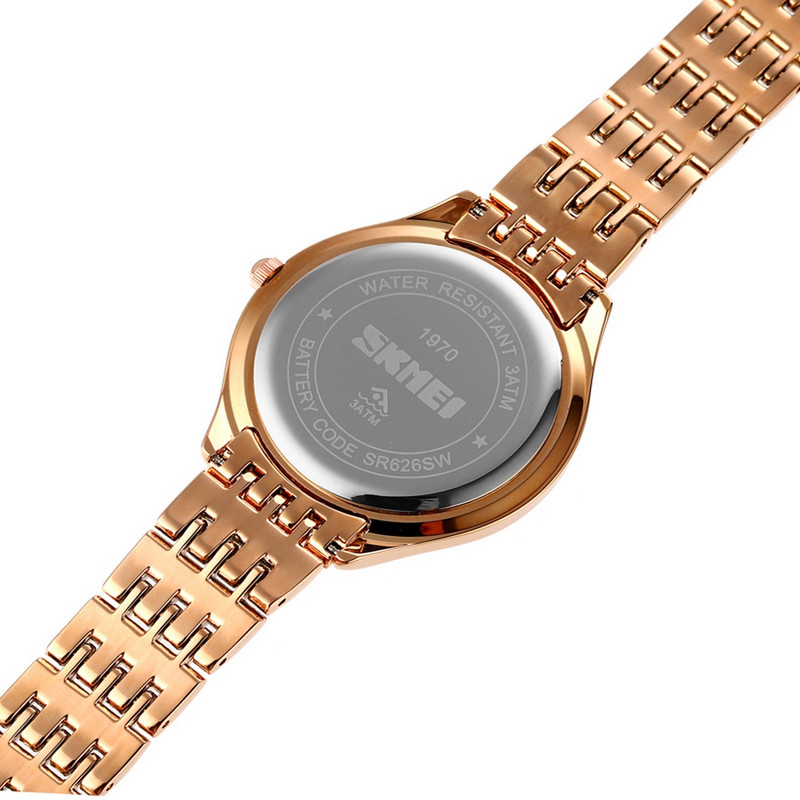 ساعت مچی عقربه ای زنانه اسکمی مدل 1970RG