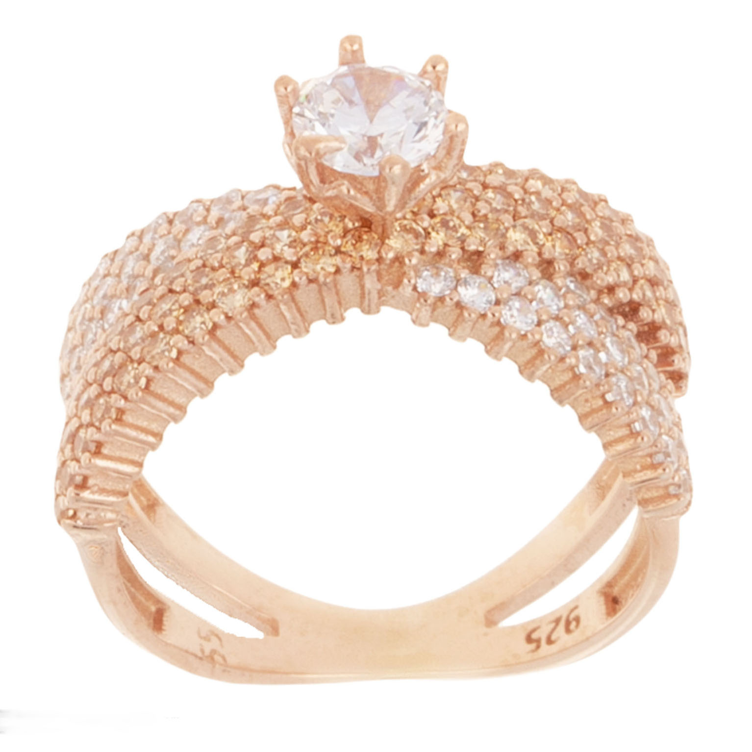 انگشتر نقره زنانه مدل AVN_R12