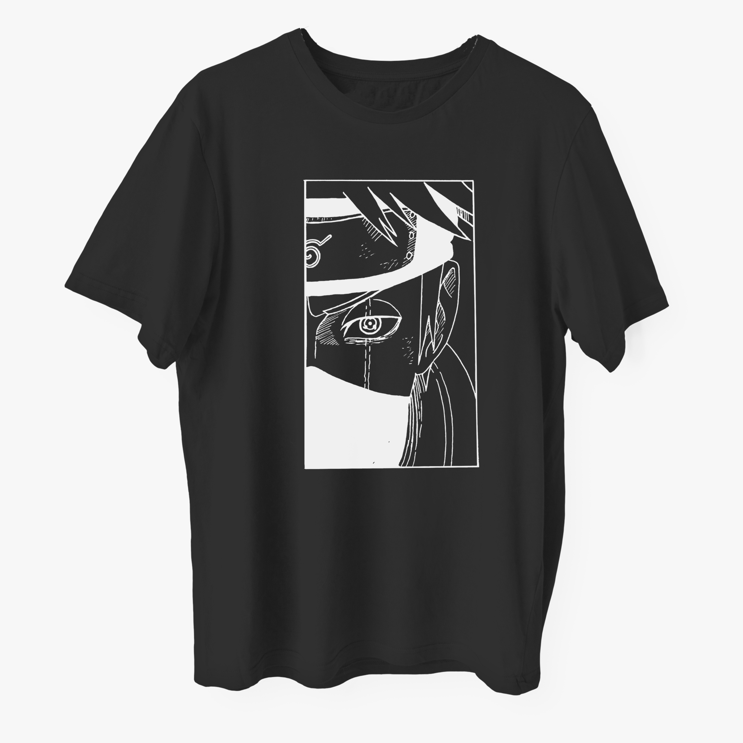 تی شرت آستین کوتاه دخترانه مدل انیمه ای ناراتو شخصیت ایتاچی z065