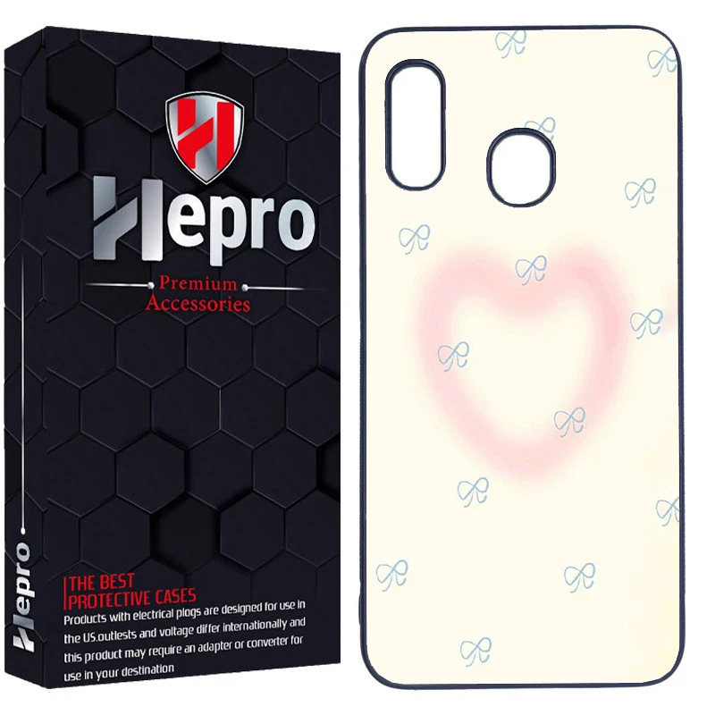 کاور هپرو طرح قلب کد Dimo-342 مناسب برای گوشی موبایل سامسونگ Galaxy A20/A30