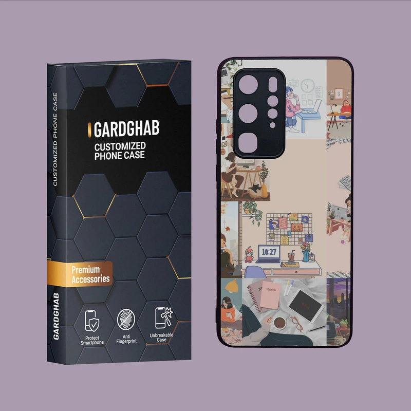 کاور گارد قاب مدل دخترانه مناسب برای گوشی موبایل هوآوی P40 Pro