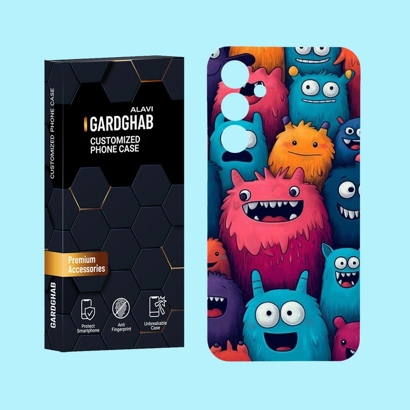 کاور گارد قاب علوی مدل کارتونی و انیمه مناسب برای گوشی موبایل سامسونگ Galaxy A55