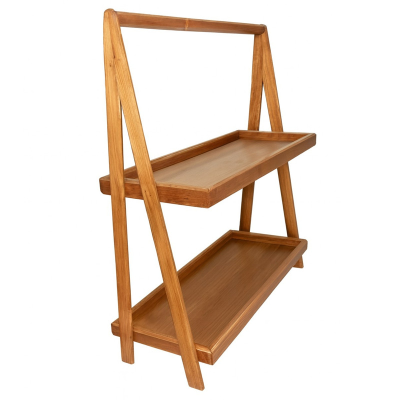 استند پذیرایی مدل دو طبقه طرح مستطیل