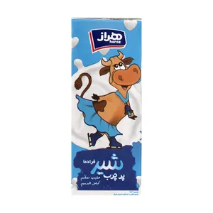 شیر پرچرب هراز - 200 میلی لیتر 