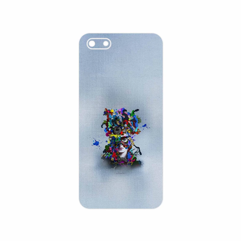 برچسب پوششی ماهوت مدل Collage of surreal Portrait of Women 4 مناسب برای گوشی موبایل هوآوی Y5 Prime 2018