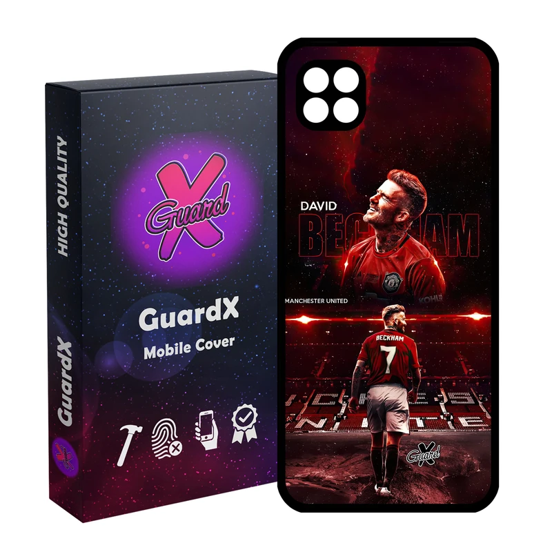 کاور گارد ایکس طرح David Beckham مدل Glass10581 مناسب برای گوشی موبایل سامسونگ Galaxy A22 5G