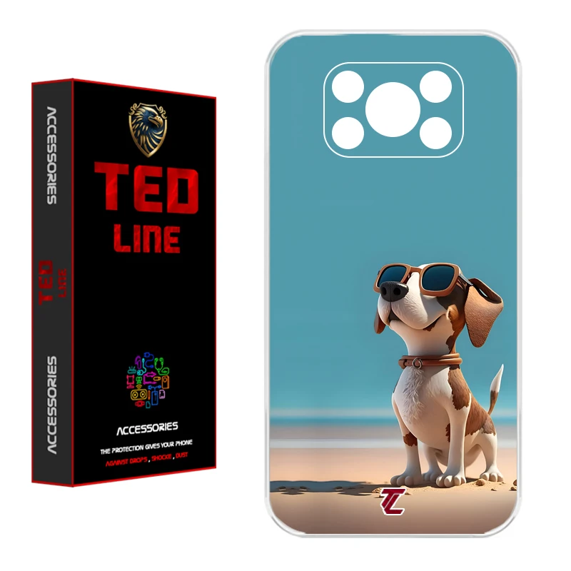 کاور تدلاین طرح سگ کد 1187 مناسب برای گوشی موبایل شیائومی Poco X3 / X3 Pro / X3 NFC