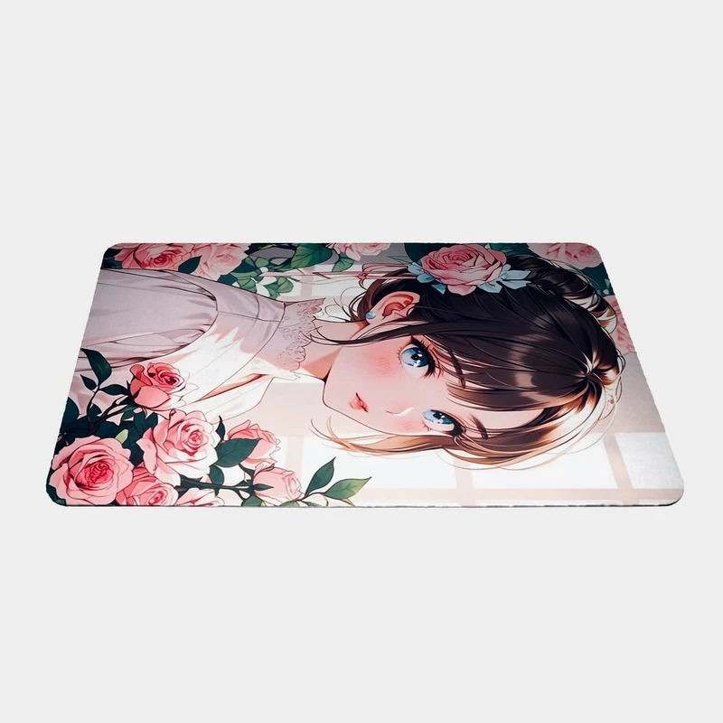 ماوس پد طرح دختر سایز 24x37 سانتی متر