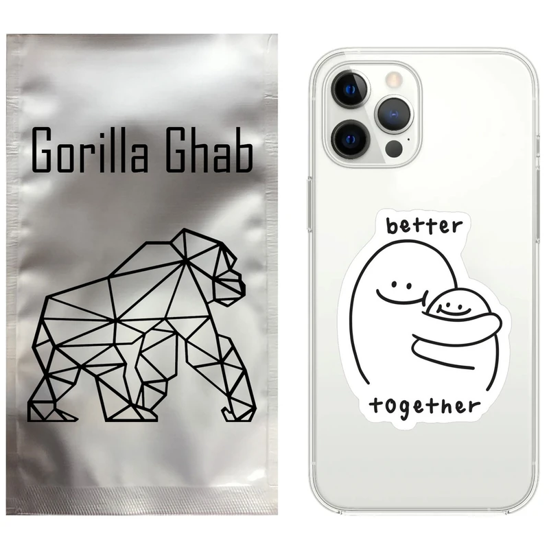 کاور گوریلا قاب مدل CLG کد 90 طرح Together مناسب برای گوشی موبایل اپل iPhone 12 Pro