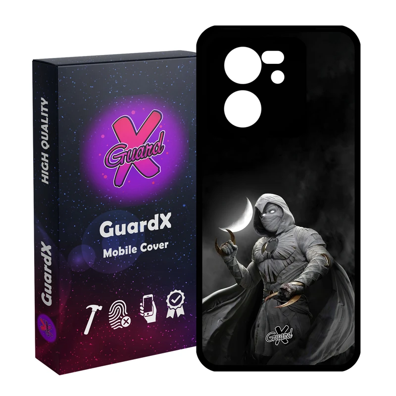 کاور گارد ایکس طرح Moon Knight مدل Glass10482 مناسب برای گوشی موبایل شیائومی 13T/13T Pro/Redmi K60 Ultra